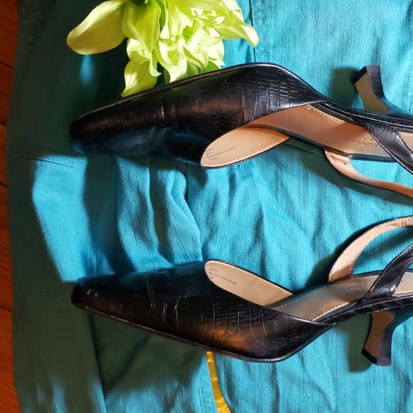 Liz Clairborne Flex Arpel black size 7.5 M slingba - Picture 2 of 8